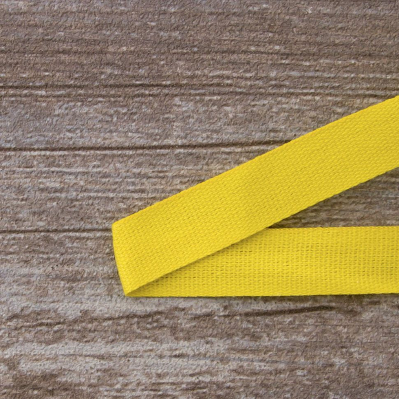 32166_Тесьма киперная хлопковая на блистере SAFISA, 14 мм, 2,5 м , цвет 32, желтый 32166_Тесьма киперная хлопковая на блистере SAFISA, 14 мм, 2,5 м , цвет 32, желтый