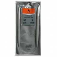 50268 PONY Спицы круговые для вязания 9,00 мм/ 80 см, пластик