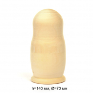 Матрешка деревянная липа разборная 5 кукол h140мм, d70мм Magic 4 Hobby