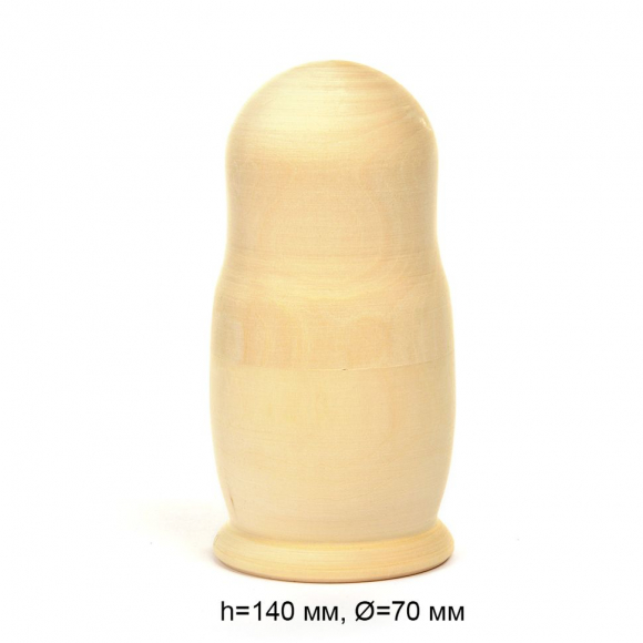 Матрешка деревянная липа разборная 5 кукол h140мм, d70мм Magic 4 Hobby