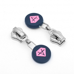 Замок MaxZipper автомат ТР#5 F05 цв.резина уп.100шт