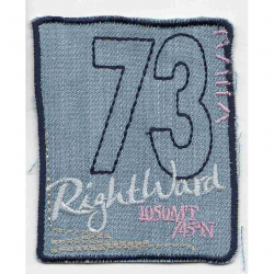 97406_Термоаппликация HKM "73 Rightward"