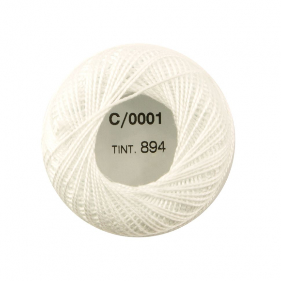 50159_Мулине "Finca Perle"(Жемчужное"), №8, однотонный цвет 0001