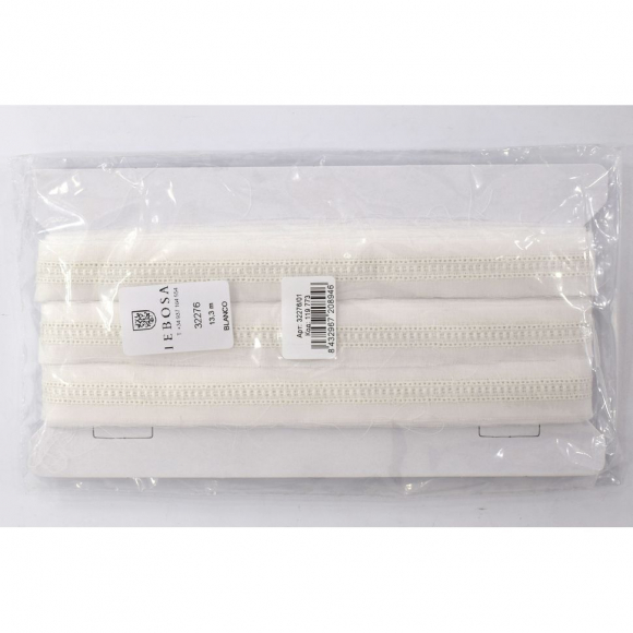 Шитье-вышивка на батисте, прошва, 20 мм, цвет белый