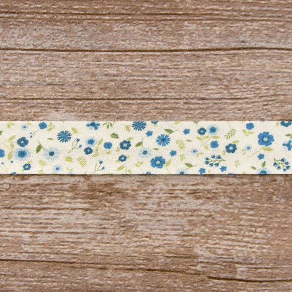 Косая бейка с рисунком SAFISA, арт.6626, 20 мм, 20 м, цвет 02