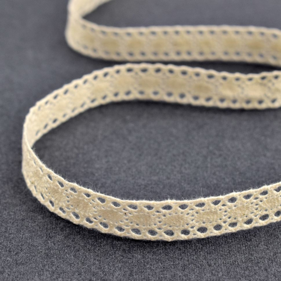 173826_Хлопковое кружево, 16 мм, цвет натуральный