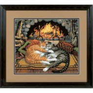 Набор для вышивания DIMENSIONS арт.DMS-72-120007 У камина 36х30 см Набор для вышивания DIMENSIONS арт.DMS-72-120007 У камина 36х30 см