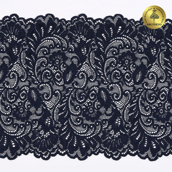 Кружево-стрейч KRUZHEVO арт.TBY.L2996 шир.205мм (под заказ)