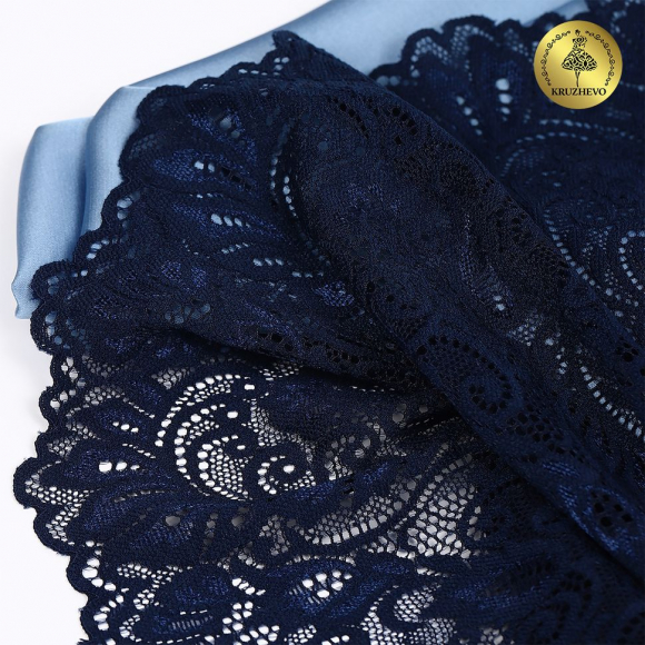 Кружево-стрейч KRUZHEVO арт.TBY.L2996 шир.205мм (под заказ)