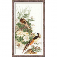 Набор для вышивания РИОЛИС арт.929 Фазаны 26х48 см