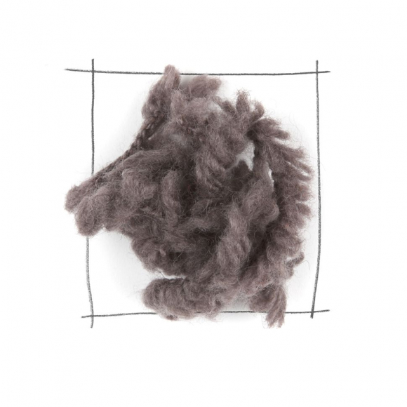 102401_Пряжа fur wool, 97% шерсть, 3% нейлон, 100 г, 40 м