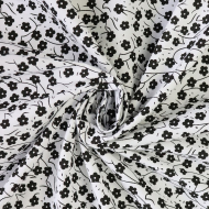 Ткань батист 90 г/м? 100% хлопок шир.145 см арт.Р.20011.04 цв.04 белый уп.25м