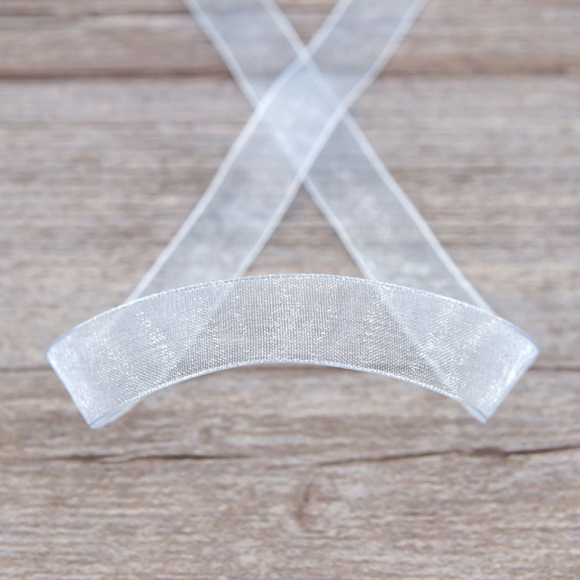 32045_Лента органза SAFISA мини-рулон, 15 мм, 3,5 м, цвет 04, светло-голубой