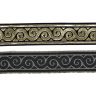 Лента отделочная жаккардовая арт.TBY.1904-1 шир.30мм цв.черный  уп.7,3 м
