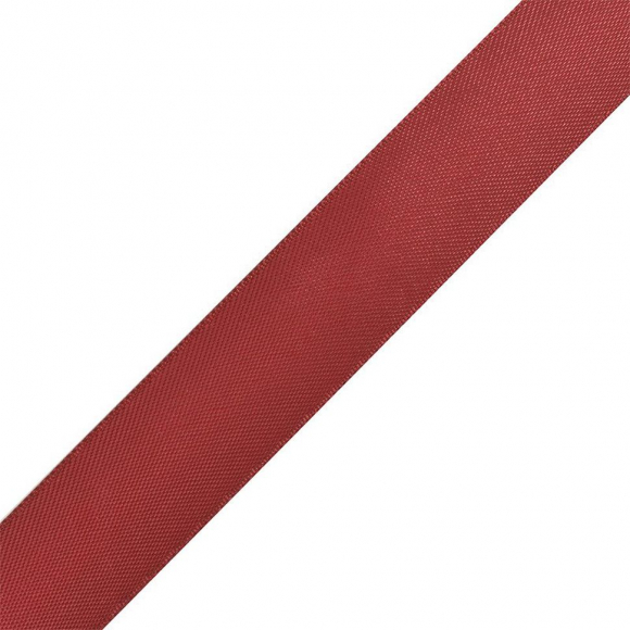 Лента атласная 25мм цв.3092 /049 брусничный А уп.32,9 м