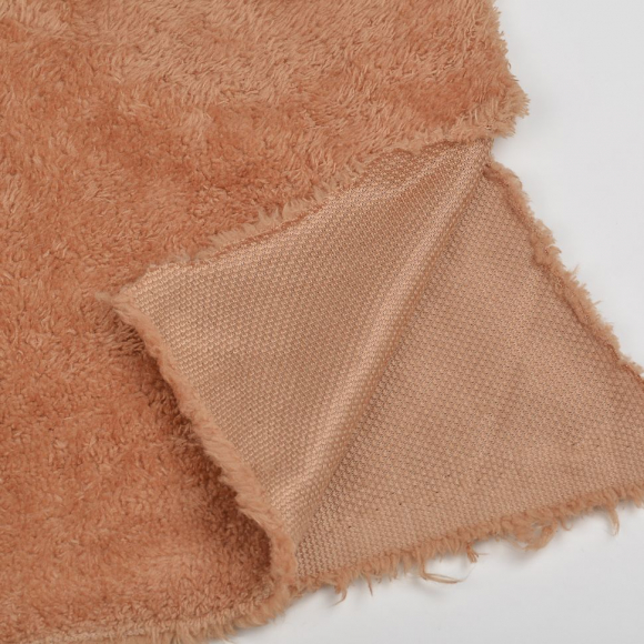 Ткань МЕХ трикотажный TBY-180-4, 180 г/м?, шир.165см, цв.тем.песочный, рул.20м