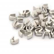 Ограничитель MaxZipper верх для молний U формы №5 арт.D13 цв.никель уп.500шт