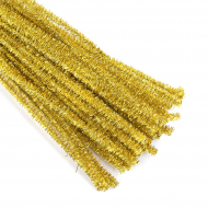 Проволока-синель Magic 4 Hobby арт.TBY.120628-002 10x300mm металлиз. цв.золото уп.50шт