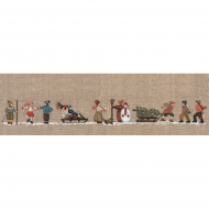 163955_Набор для вышивания "SKIEURS" (Лыжники) 163955_Набор для вышивания "SKIEURS" (Лыжники)