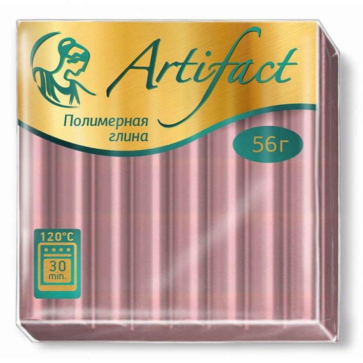 Полимерная глина Артефакт арт.АФ.821455/3247 классический цв.Какао 56 г