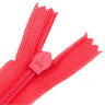 Молния потайная нераз 50см S-818 красный светлый SBS уп.100шт