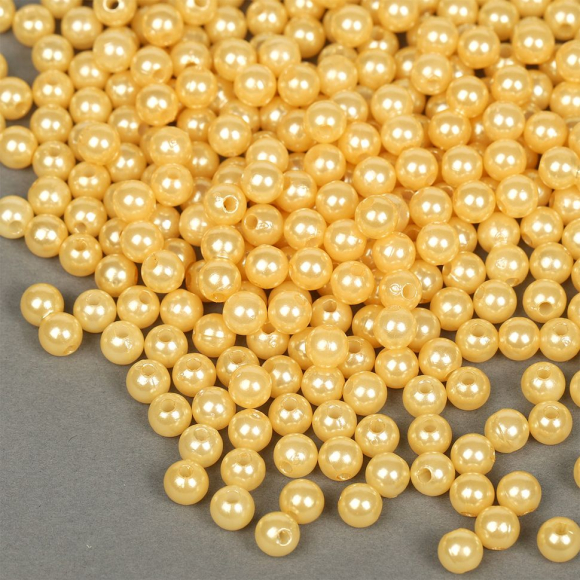 Бусины MAGIC 4 HOBBY круглые перламутр 6мм цв.007 персик уп.50г (483шт) Бусины MAGIC 4 HOBBY круглые перламутр 6мм цв.007 персик уп.50г (483шт)