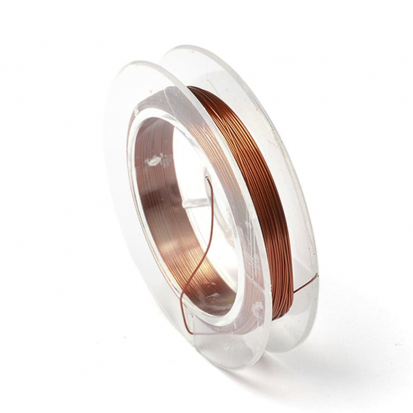 Проволока для бисера ?0,3мм арт.ТВ HET-04 цв.медь рул.10м