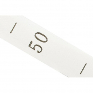 Размерники полиэстер 50 белый 10х25 мм ТВ в рул. 300 шт Размерники полиэстер 50 белый 10х25 мм ТВ в рул. 300 шт