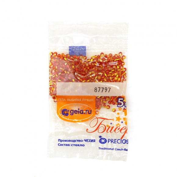 Бисер №10, 5 г., цвет 87797