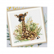 Набор для вышивания РТО арт.М682 Жирафик 22х21,5 см