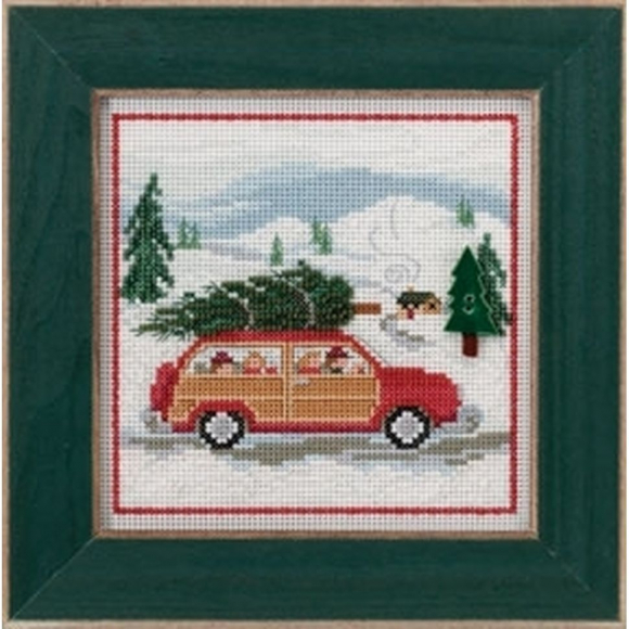 Набор для вышивания MILL HILL Семейное дерево 12,7х12,7 см