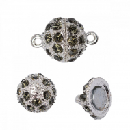 Замок магнитный MAGIC 4 HOBBY для бус арт.MH.111912-2 цв. серебро 13 мм уп.10шт Замок магнитный MAGIC 4 HOBBY для бус арт.MH.111912-2 цв. серебро 13 мм уп.10шт