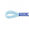 Нитки для вышивания Gamma мулине 100% вискоза 12 x 8 м цв.R0963 голубой