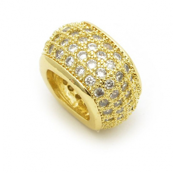 Бусины металлические Tesoro Premium арт.TS.L101 11 мм, in ?6 мм