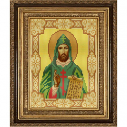 Рисунок на ткани (Бисер) КОНЁК арт. 9164 Святой Кирилл 15х18 см