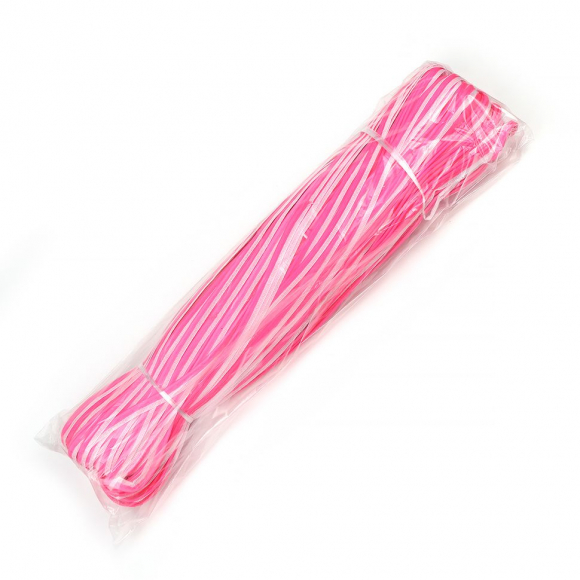 Кант светоотражающий TBY 10мм отр.R400 арт.6115 100% пэ цв.розовый уп.100м