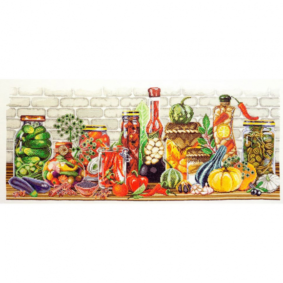 Набор для вышивания МАРЬЯ ИСКУСНИЦА арт.11.002.07 Вкус осени 60х25 см