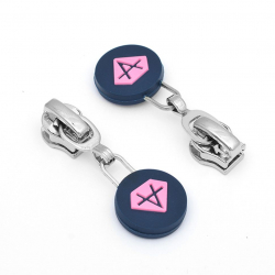 Замок MaxZipper автомат СП#5 F05 цв.никель уп.100шт