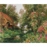 Набор для вышивания МАРЬЯ ИСКУСНИЦА арт.02.010.17 Старая хижина 30х24 см