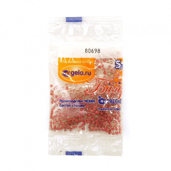 Бисер №10, 5 г., цвет 80698