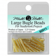 24921_Бисер "Стеклярус" 15 мм