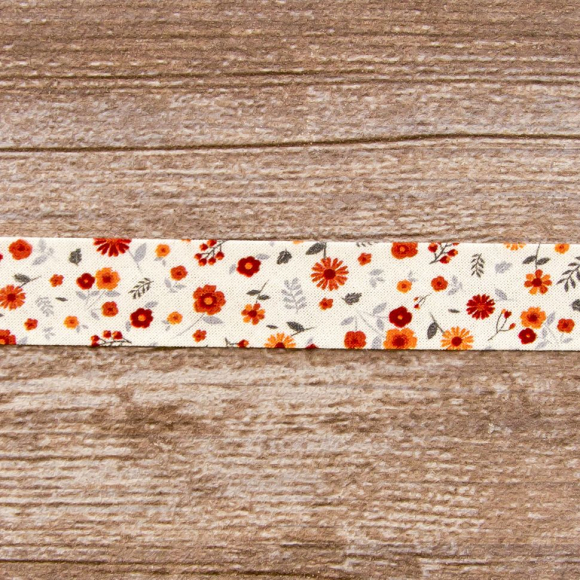 Косая бейка с рисунком SAFISA, арт.6626, 20 мм, 20 м, цвет 03