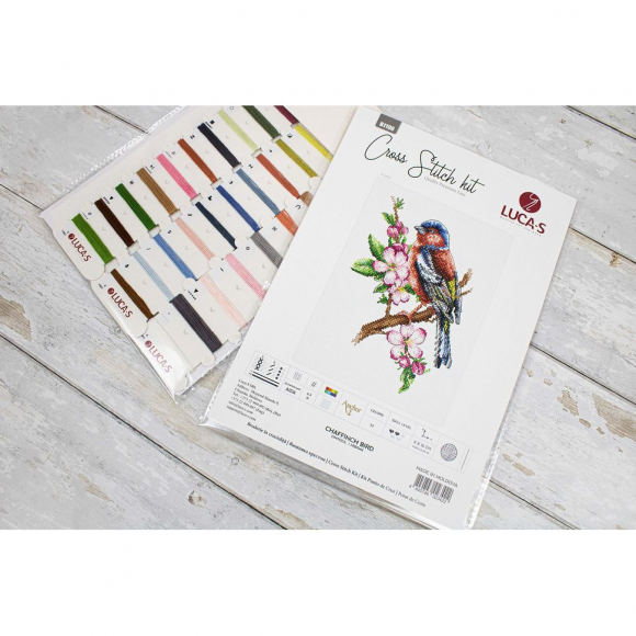 Набор для вышивания LUCA-S арт. B1196 Зяблик 11х16 см