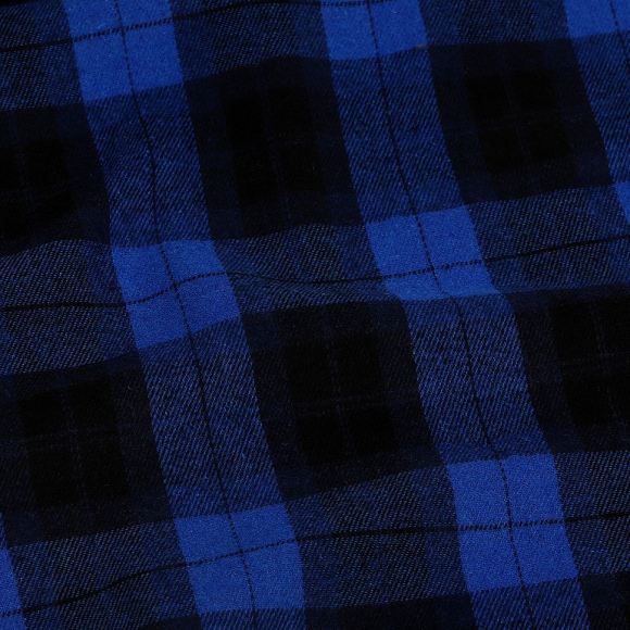 Ткань рубашечная фланель 150 г/м? 80% полиэстер, 20% хлопок шир.150 см арт.TBY.Fl.T394.2 цв.02 синий рул.25м Ткань рубашечная фланель 150 г/м? 80% полиэстер, 20% хлопок шир.150 см арт.TBY.Fl.T394.2 цв.02 синий рул.25м