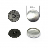 Заготовки для обтяж.пуг. №32 (20,5мм) ножка - пластик цв. черный уп. 500шт