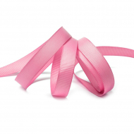Лента Ideal репсовая в рубчик шир.12мм цв.155 ярк.розовый уп.27,42м