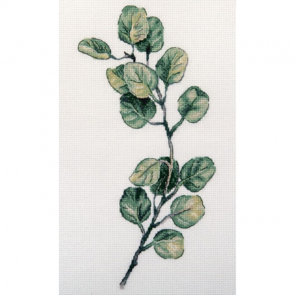 Набор для вышивания PANNA арт. C-7296 Веточка эвкалипта 21х30 см