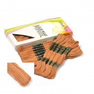 Нитки мулине IDEAL арт.ТВ (100% хлопок) 24х8м цв.498