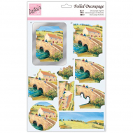 80768_Бумага с высечкой "Через мост" 80768_Бумага с высечкой "Через мост"