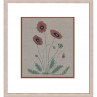 184269_Набор для вышивания "LES COQUELICOTS" (Маки) 184269_Набор для вышивания "LES COQUELICOTS" (Маки)